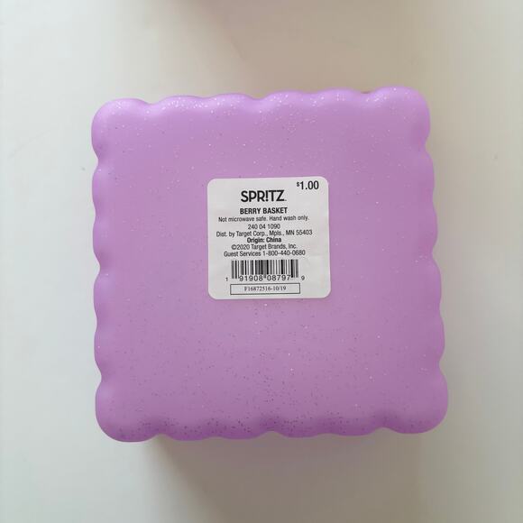 Spritz Easter Baskets Lot of 5 Purple New Easter Holiday Decor - Picture 6 of 6